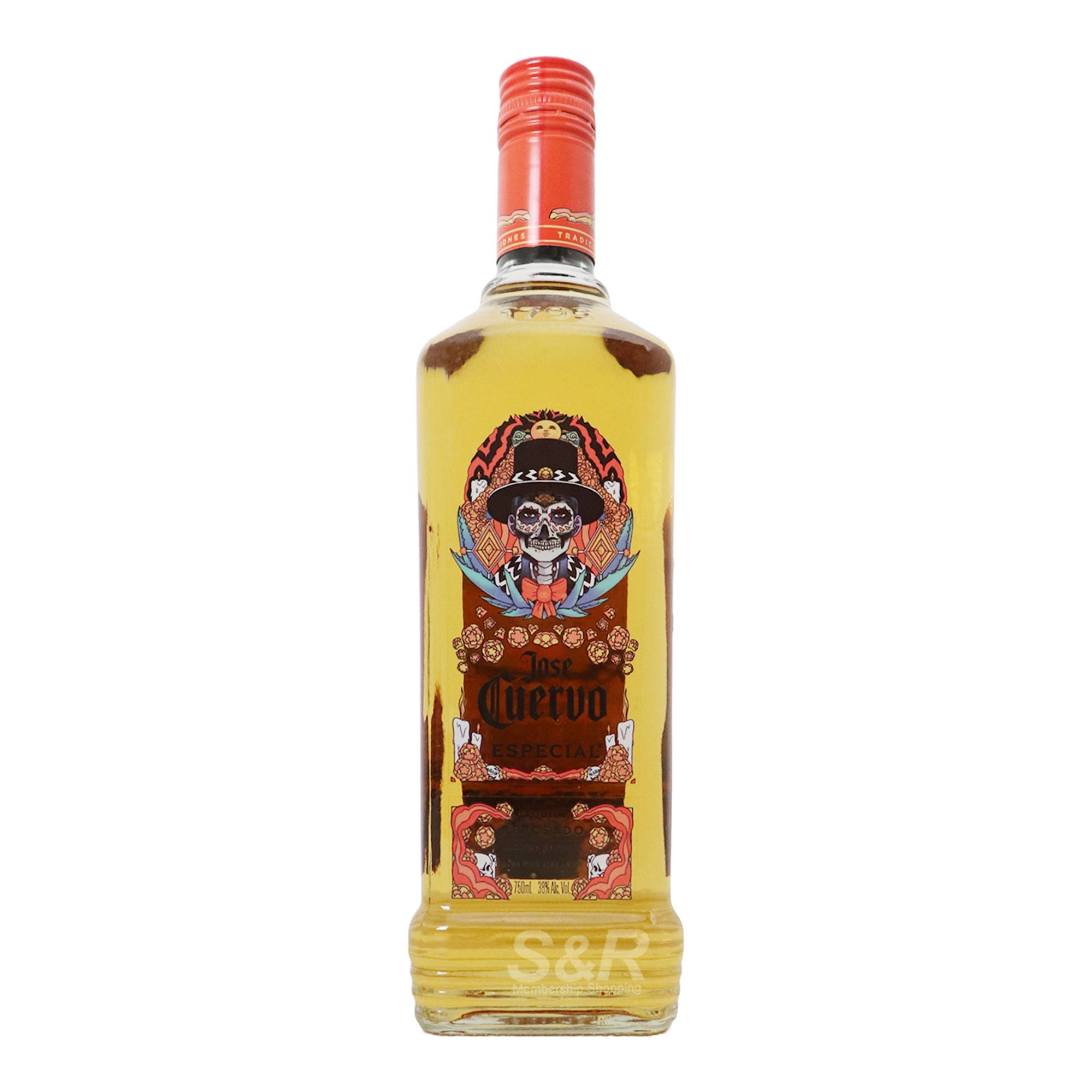 Jose Cuervo Especial Gold Calavera 750mL